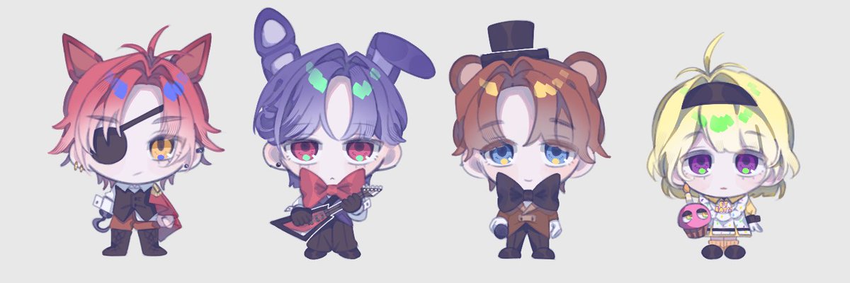 _kan0ti's tweet photo. #fnaf擬人化 みに
12th anniversary🎉 https://t.co/nUICKMrCiU