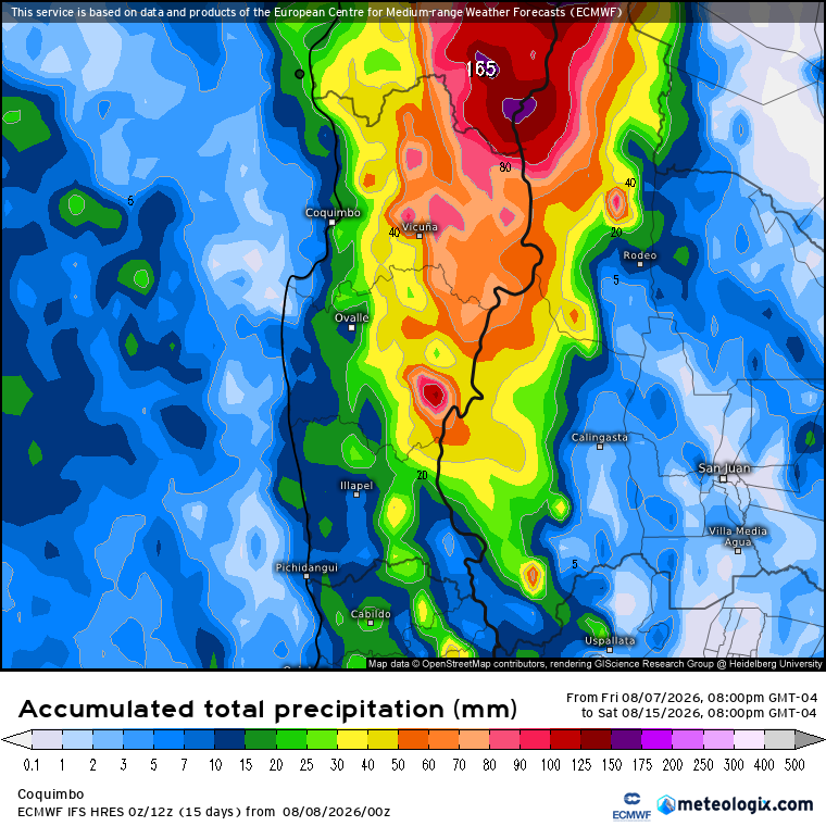 EdoWeatherman's tweet photo. ALERTA POR LLUVIAS E ISOTERMA ALTA EN ZONA NORTE. ACTUALIZACIÓN. 
RIESGO DE CATÁSTROFE.

A partir de las recientes actualizaciones, la situación ahora se ve más compleja.

El evento en altura, producirá precipitaciones de intensidad variable, a ratos intensa, probables tormentas eléctricas, viento y todo acompañado de una isoterma que se moverá sobre los 3000-3500 msnm, incluso puede subir a los 4000 msnm. Esto afectará entre las regiones de Tarapacá y Coquimbo, pero concentrará su fuerza en sectores interiores y cordilleranos de las regiones de Antofagasta y Atacama, con montos que en algunas localidades superarán los 70-100 mm. Riesgo extremo de aluviones.

La situación puede causar severas complicaciones en la región de Atacama que ya fue afectada por los temporales de julio y que ahora tendrán lluvia en lugares donde debería caer nieve. Misma situación puede ocurrir en el interior de Antofagasta.

Espero que las autoridades establezcan las medidas preventivas pertinentes, el tiempo se agota.

Como si lo anterior no bastara, un segundo evento afectará el norte durante el fin de semana, que aportará en varios sectores más de 20-40 mm. De esto hablaré en próximas actualizaciones.

Con todo lo que estoy informando, si aún existe gente que quiere poner en duda esto, espero que sean los primeros en ayudar cuando la situación se vuelva compleja. 

Recuerde compartir respetando mi autoría y que esto alcance a la mayor cantidad de personas del norte para que se preparen.

Estaré actualizando esta tarde.