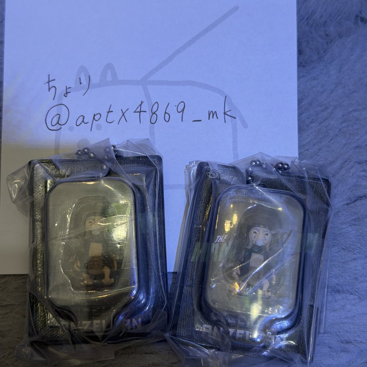 aptx4869_mk's tweet photo. 【交換】STAR WARS ブリスターチャームコレクション3

1人3回で同じものが3つ出てしまいました😭

譲／ANZELLAN
求／ZEB、MANDALORIAN

郵送希望です。
お気軽にお声掛けください🙇‍♀️ https://t.co/foPCxZxxJU