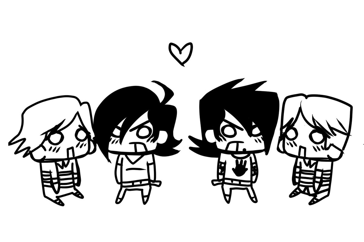 totaldramalvr's tweet photo. The quartet we made up #tdtwt #symbionictitan #sbttwt #doesthatexist https://t.co/repW7O5GQY