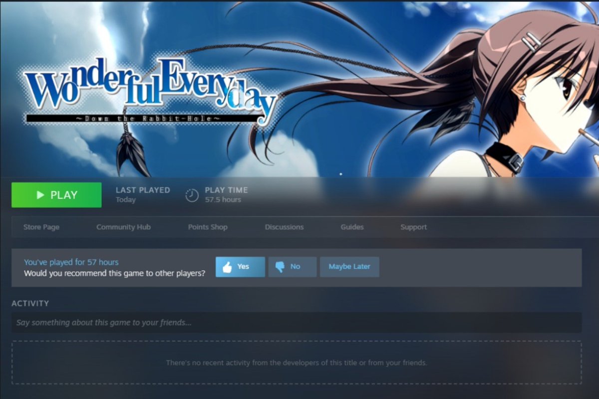 stay4_ever's tweet photo. i bought subahibi since around 2022 iirc, and managed to finished all the route and ending this year.
4 years of holding back and not having mood to finish this masterpiece vn. finally i locked in some days just to finished and tried to understand where this story goes https://t.co/J7gpCMWeal