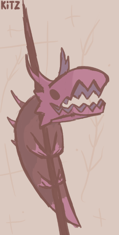 KitzuneArchive's tweet photo. pink lizor doodle #rainworld https://t.co/lWa30YnCnO