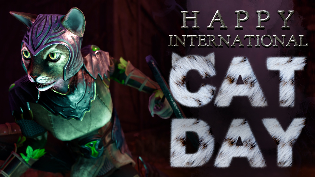 ACS_Games's tweet photo. What would we do wihtout cats? #HappyInternationalCatDay from ACS Studios and all of our feline friends! https://t.co/NBzICC8GK8