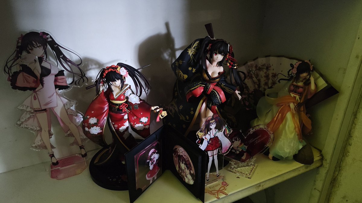 xXSqueeeXx's tweet photo. @Hajlusia Here is my collection, I have 7 in pre-order right now, and like 12 more acrylics to come in https://t.co/uUBJHWgE9L