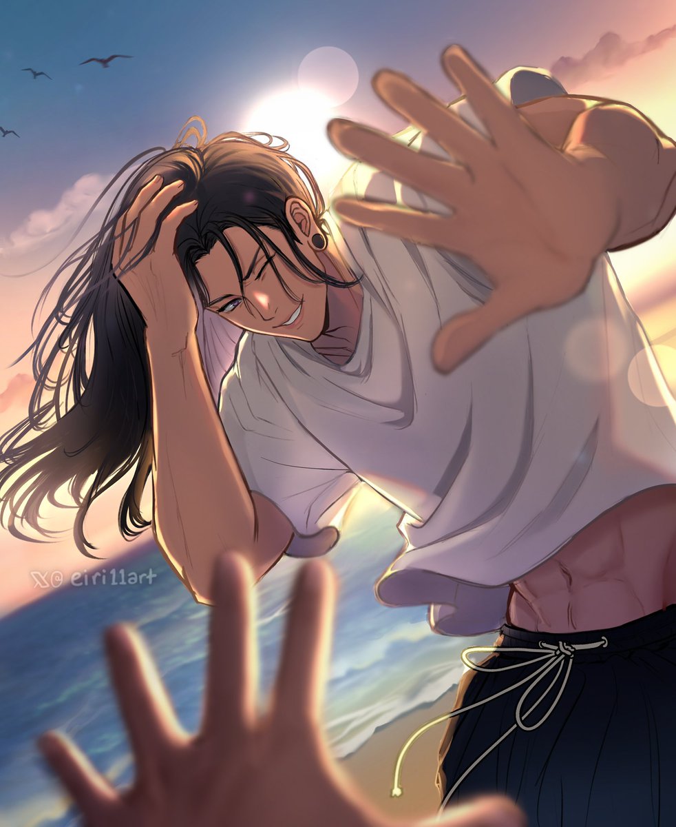 Eiri11art's tweet photo. “Last picture, I swear”

#gego #jjk #geto #gojo https://t.co/mst9Xbi5cT