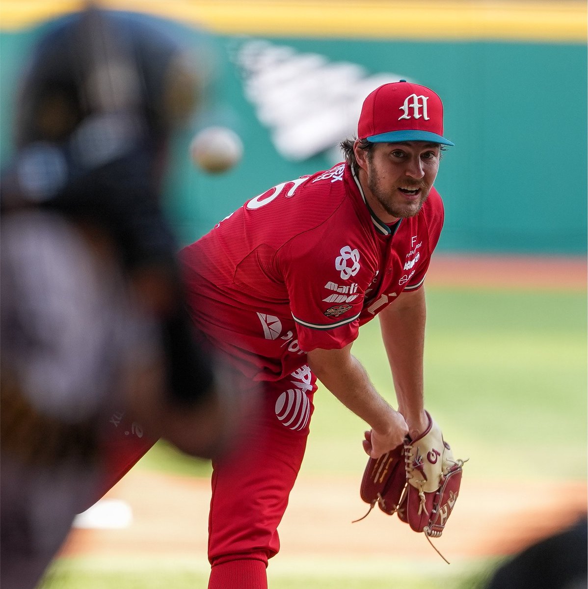 irvingrf's tweet photo. Por molestias en el cuello durante su calentamiento, Trevor Bauer NO será el abridor de los @DiablosRojosMX en el Juego 1 del primer playoff ante los Guerreros de Oaxaca; aún no tiene fecha de regreso ☝️👹 https://t.co/u7Xb9fc0Y2