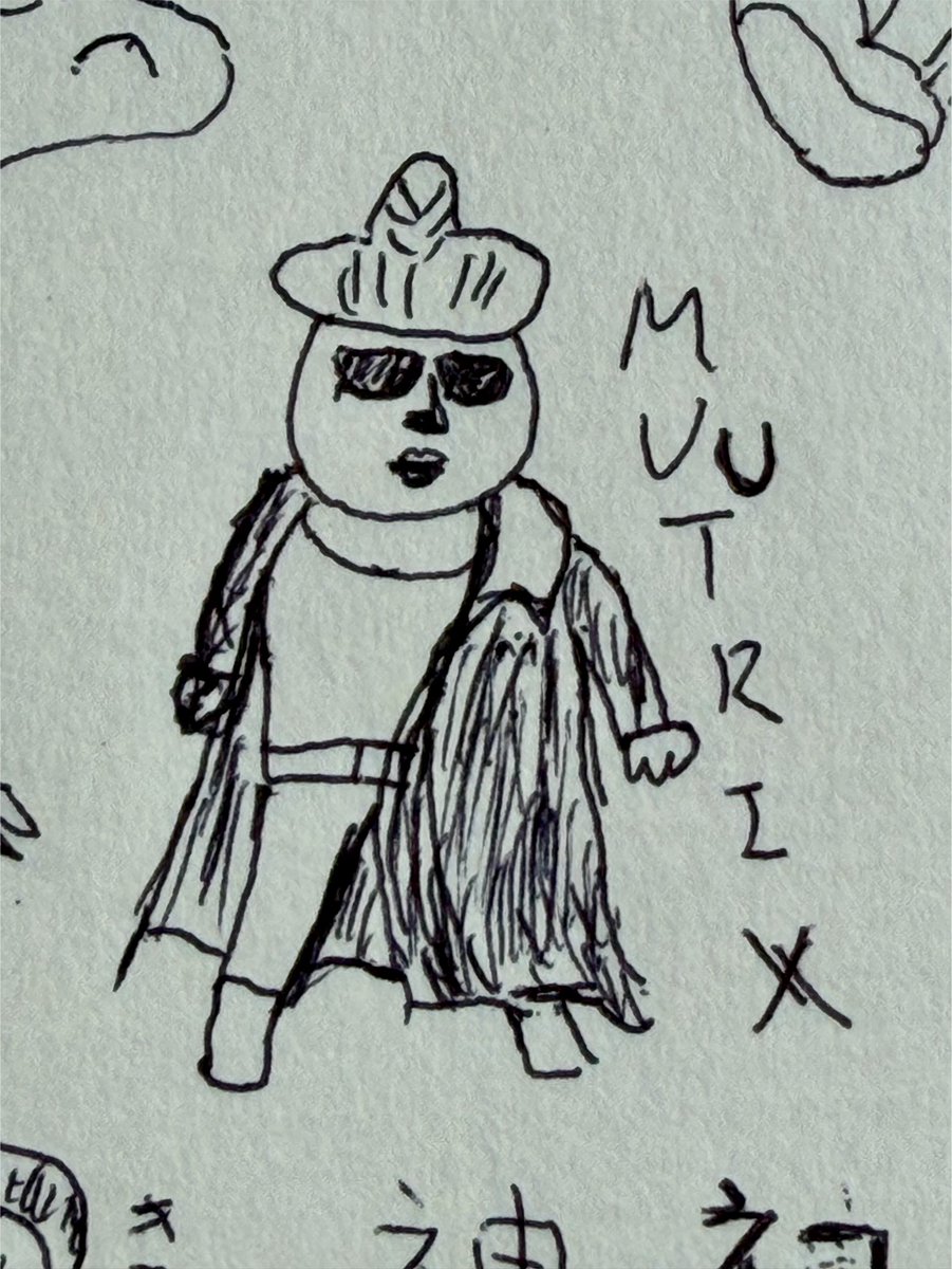 muullustrator's tweet photo. エスエフ娯楽極楽超大作公開未定

救世主現る

#スケッチ
#イラスト
#ゆるいイラスト
#絵人 https://t.co/ZRTitCUssO