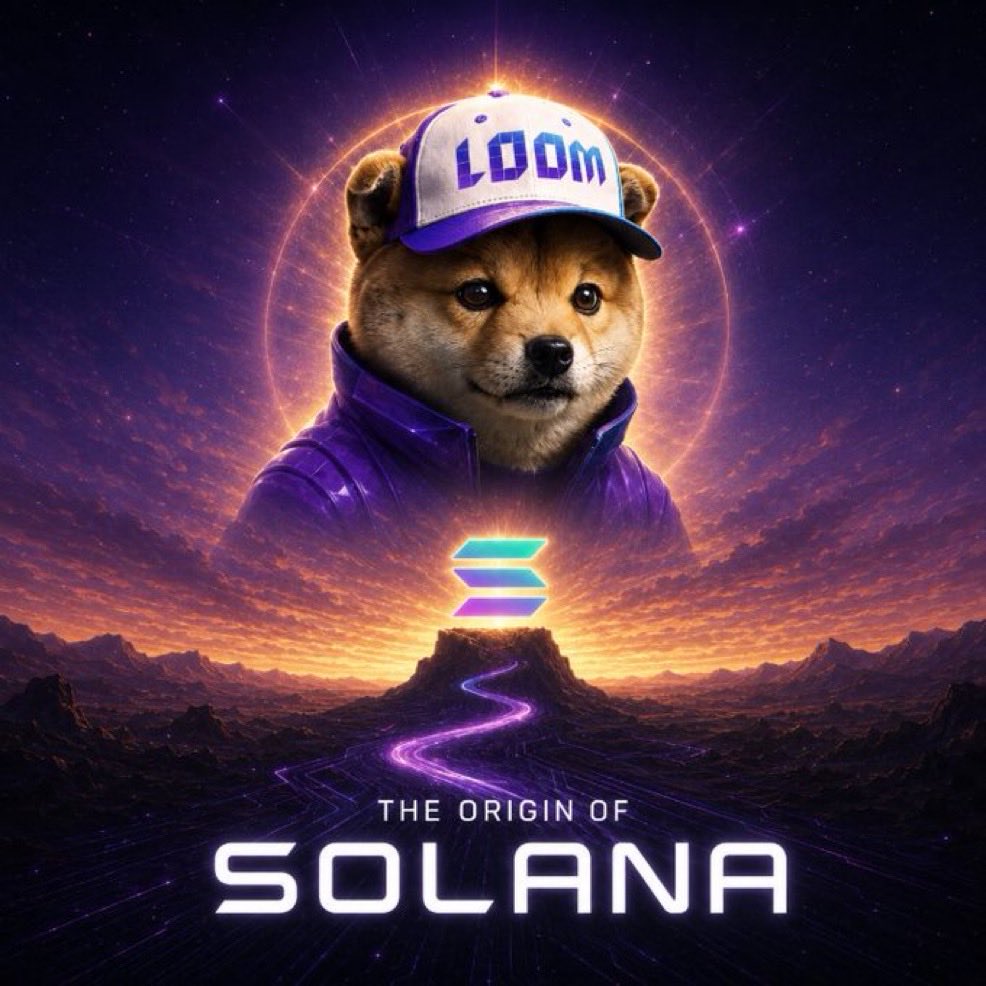 blockchainz555's tweet photo. Diamond handing my $Loom bag

Already hearing whispers about people returning to Solana

The reality is for BNB and Robinhood chain is that they are not actually onboarding retail. Solana is the retail chain. The fastest, best chain with die-hard culture. Hopefully all the bundlers and farmers are still over at Robinhood and BNB so Solana can finally have the moment it deserves

I've always preferred dogs over cats and sometimes you just need a simple narrative to rally people together

Amazing bag workers ($LMAO! chads) behind this coin as well

I just have such a good feeling about this and I'm trusting my gut. Let's actually win together like old times 

LOOM 2 THE MOON 🐕🚀