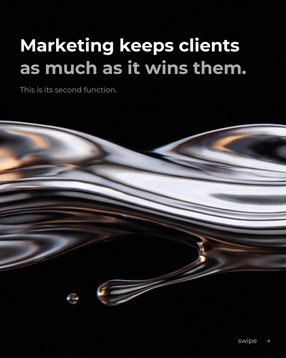 mrdavideid's tweet photo. Marketing does more than bring in new customers.

IGNIS - We Win. https://t.co/IHcST4ODqQ