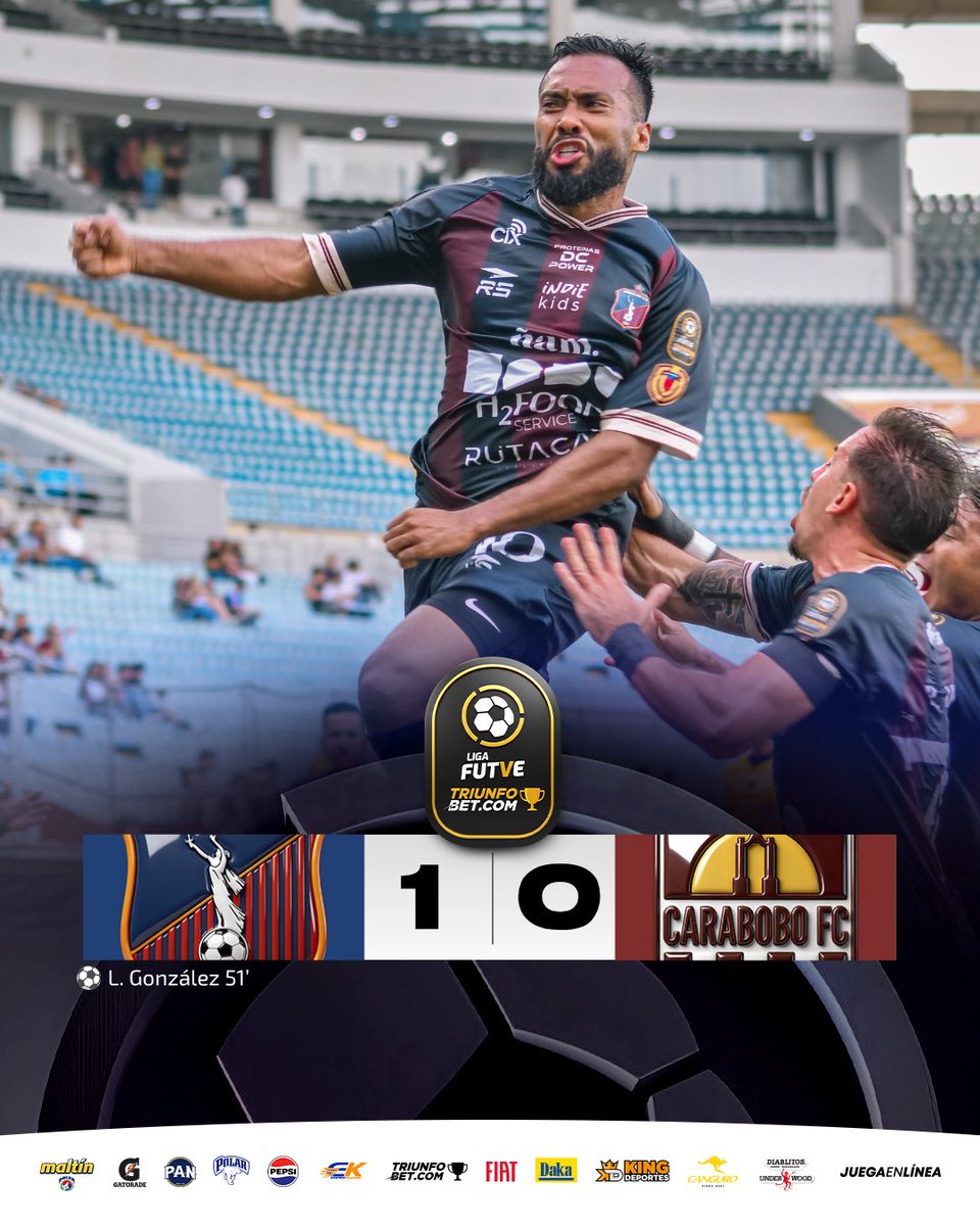 LigaFUTVE's tweet photo. 🔥 • En su regreso al Monumental de Monagas, una genialidad de Cariaco González le da los primeros tres puntos del Torneo Clausura a @Monagas_SC 

🧤 • Eduardo Lima se vistió de héroe sobre el final del partido sumando hasta cuatro tapadas y dejando su arco en cero

#LigaFUTVETriunfobet
