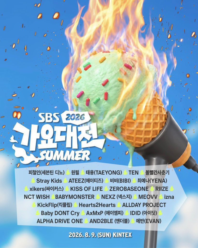 derisam001's tweet photo. 260809 SBS 가요대전 썸머 썸가대 대리찍사 진행 합니다

PayPal🆗데이터

🎟️S1+레드카펫

라이즈 RIIZE
엔시티위시 NCTWISH
스트레이키즈 StrayKids
하츠투하츠 Hearts2Hearts
제로베이스원 ZEROBASEONE
알파드라이브원 ALPHADRIVEONE
이즈나 izna
미야오 MEOVV
에반 희승
세븐틴 디노
원필 태용 TEN https://t.co/M8mmoXTEgB