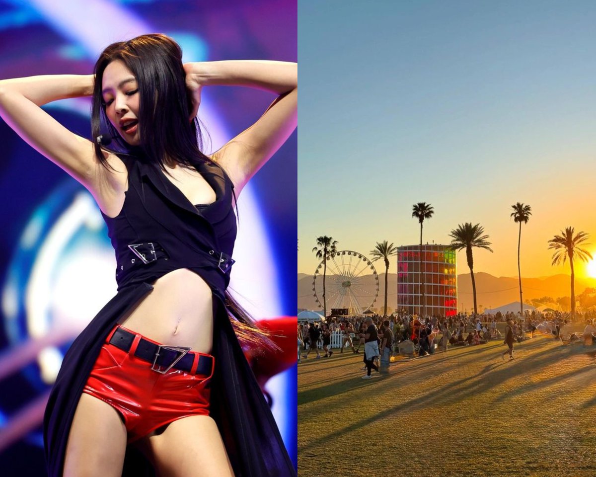 urrmms's tweet photo. 🚨 JENNIE rumored to headline Coachella 2027. https://t.co/ZMc8Sg60pq