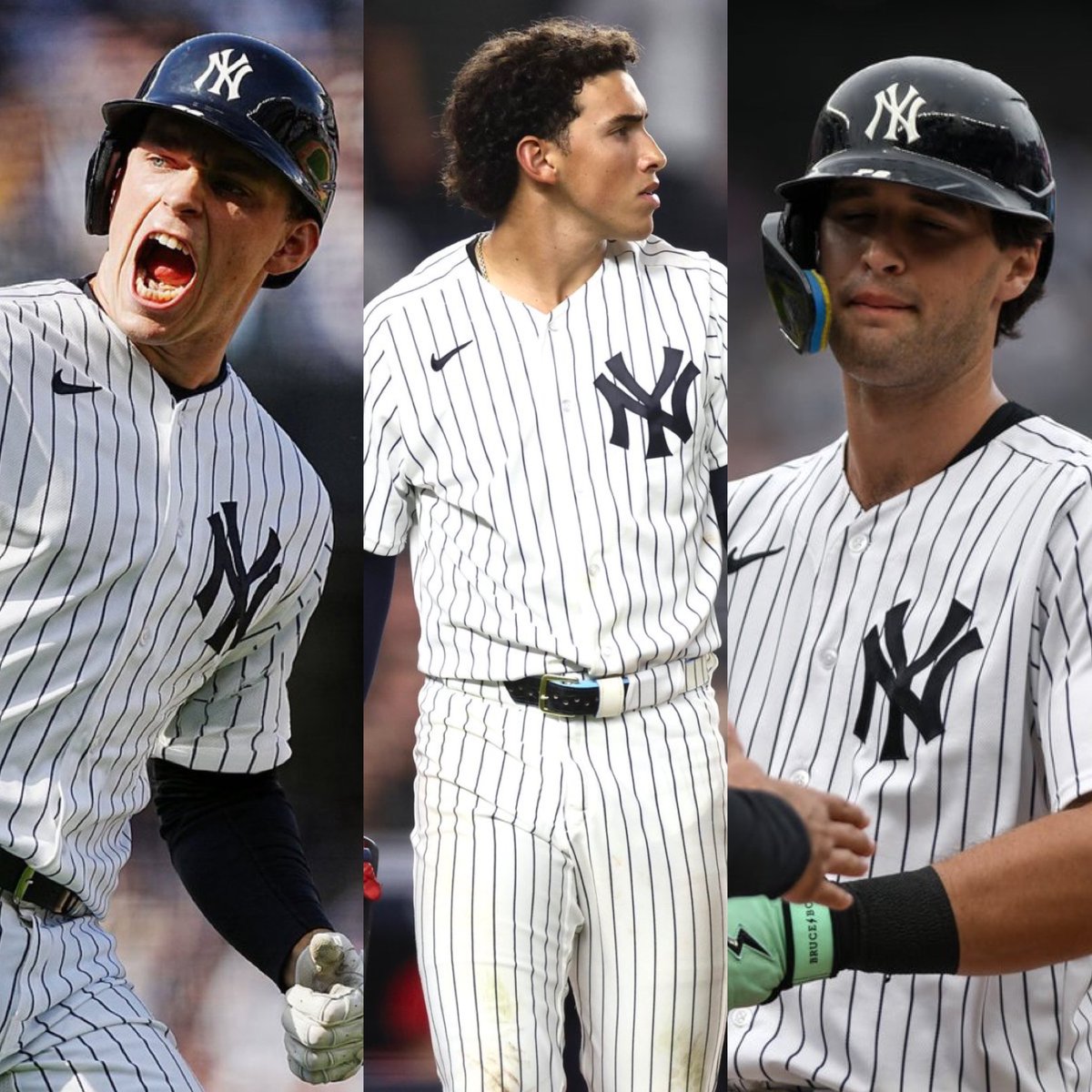 YankeeReport_'s tweet photo. What a day for the homegrown Yankees

Ben Rice - 1/4, HR

George Lombard - 2/3, HR

Spencer Jones - 2/3, 3B

The future is here. https://t.co/iXEELJOG6p