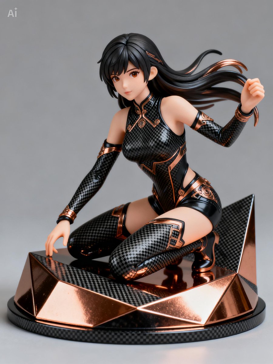 Moko1234559's tweet photo. AI Figurines: Carbon Dominion
#Aiart #Aihumancollaboration #CarbonDominion #CarbonandCopper #PremiumFigurines #AIFigurines #AIAnimeFigurines #FantasyDesign #Capcut https://t.co/CRlWol1vWU