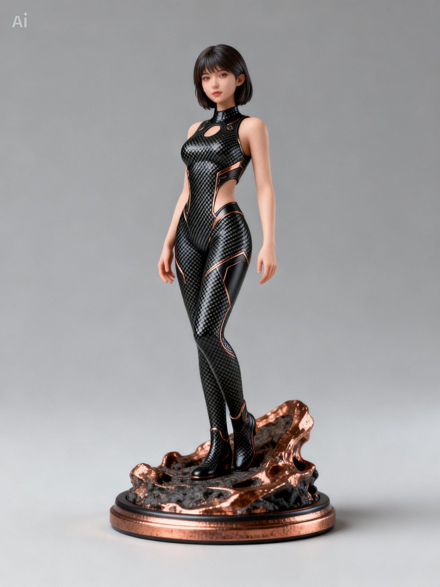 Moko1234559's tweet photo. AI Figurines: Carbon Dominion
#Aiart #Aihumancollaboration #CarbonDominion #CarbonandCopper #PremiumFigurines #AIFigurines #AIAnimeFigurines #FantasyDesign #Capcut https://t.co/CRlWol1vWU