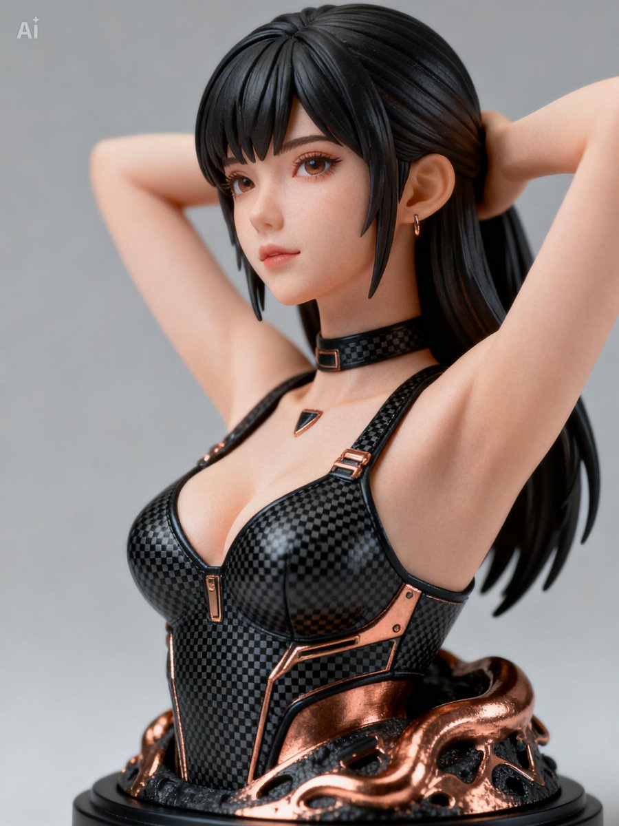 Moko1234559's tweet photo. AI Figurines: Carbon Dominion
#Aiart #Aihumancollaboration #CarbonDominion #CarbonandCopper #PremiumFigurines #AIFigurines #AIAnimeFigurines #FantasyDesign #Capcut https://t.co/CRlWol1vWU