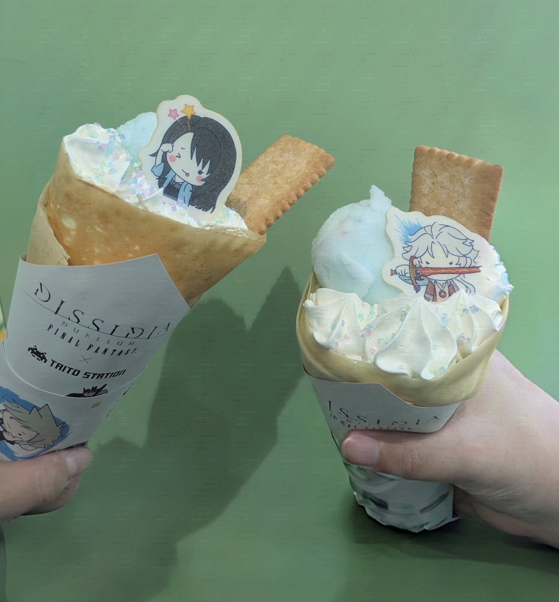 daisanlab's tweet photo. 昨日は急なお呼び出しにも関わらず、ぼこはんが応じてくれたので一緒にちいかわの映画見たりディシディアのコラボクレープ食べたりしてきた
映画、ただひたすらに島二郎がかっこよかったです https://t.co/xrxtal5jhz