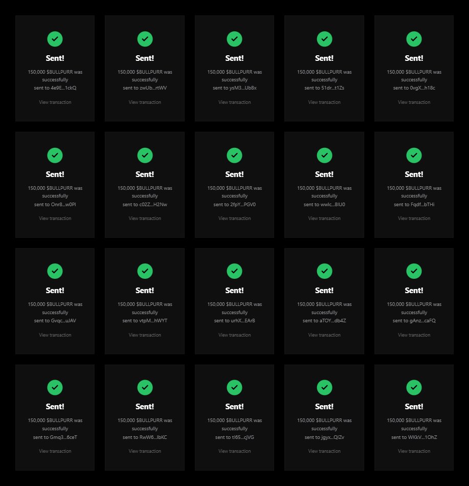 BULLPURR's tweet photo. CLAIM 150,000 $BULLPURR

STEP 1 : 💟 &amp; 🔁 + Follow 
STEP 2 : Drop your #Solana address 
STEP 3 : Repost Pinned Post

First 777 $SOL Address

Buy $BULLPURR: https://t.co/qkjplgv7d1 https://t.co/JegcggCvP5