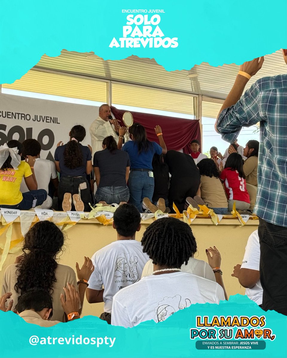 AtrevidosPTY's tweet photo. #SPA26 El Santísimo Sacramento del Altar nos invita a descubrir que Jesús no es solo un recuerdo del pasado, sino un amigo vivo y real que nos espera en silencio. https://t.co/BwhYH6O7s4