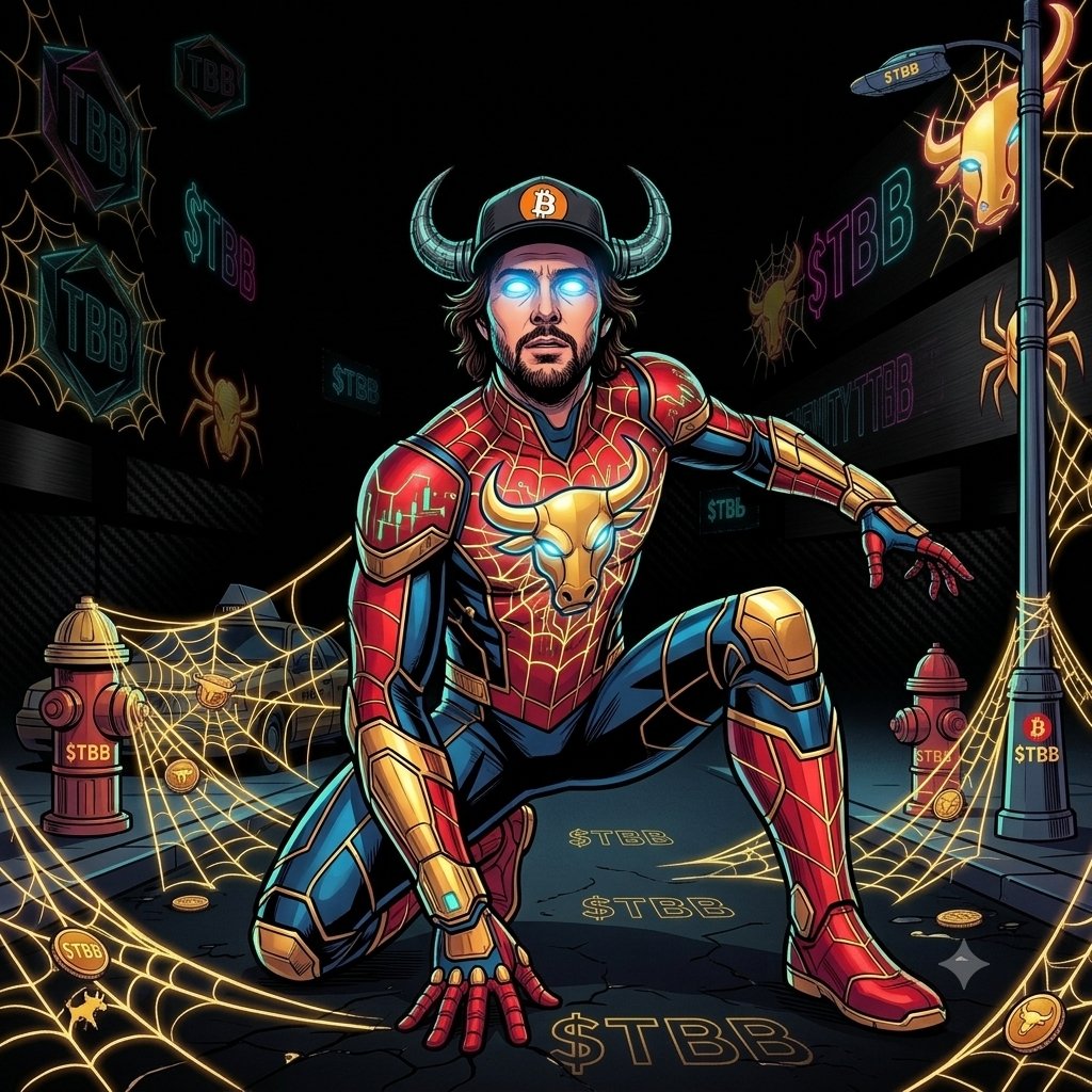 CryptoTalk411's tweet photo. $TBB even spider-man isn't safe from the $TBB community movement @GoingParabolic https://t.co/5lEeDWWXca