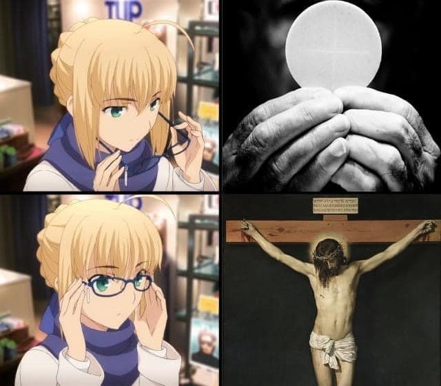 _Bellmere2_'s tweet photo. Enquanto comiam, Jesus tomou pão e, depois de o benzer, partiu-o, deu-lho e disse: "Tomai, isto é o meu corpo."
Em seguida, tendo tomado o cálice, dando graças, deu-lho, e todos beberam dele.
E disse-lhes : "Isto é o meu sangue, o sangue da Aliança, que será derramado por muitos https://t.co/TzKp0VcyTl