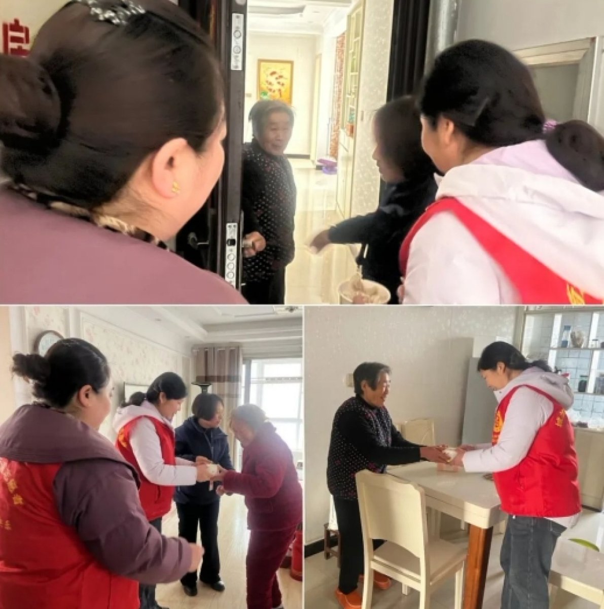 mark_stepin's tweet photo. Spent a sweet Saturday morning with local elders at the community center—helping make dumplings, sharing old stories, and left with warm smiles and full hearts ， https://t.co/whHkT2ZdFt