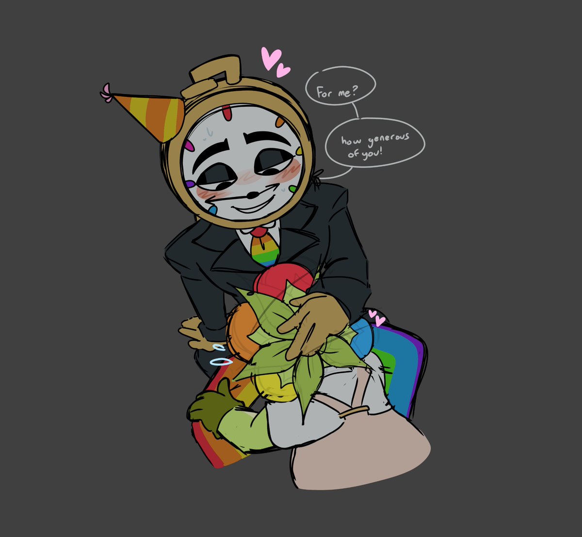vanilladraw's tweet photo. I’m a chud I’m a chud I’m a fat smelly chud
HAPPY BDAY DYLEEE #dandysworldr34 #dyletimeslyr34 #dandyr34 #flowertimer34 https://t.co/tniNT1xAcl
