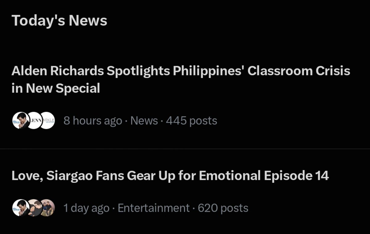 disis_rfj02's tweet photo. TODAY'S NEWS and STILL TRENDING at NUMBER 25! @aldenrichards02
#ALDENRichardsRebuildingBrokenRooms
#LSBackToReality
ALDENandJAO EmpathyinAction https://t.co/FDjEgFSc2P