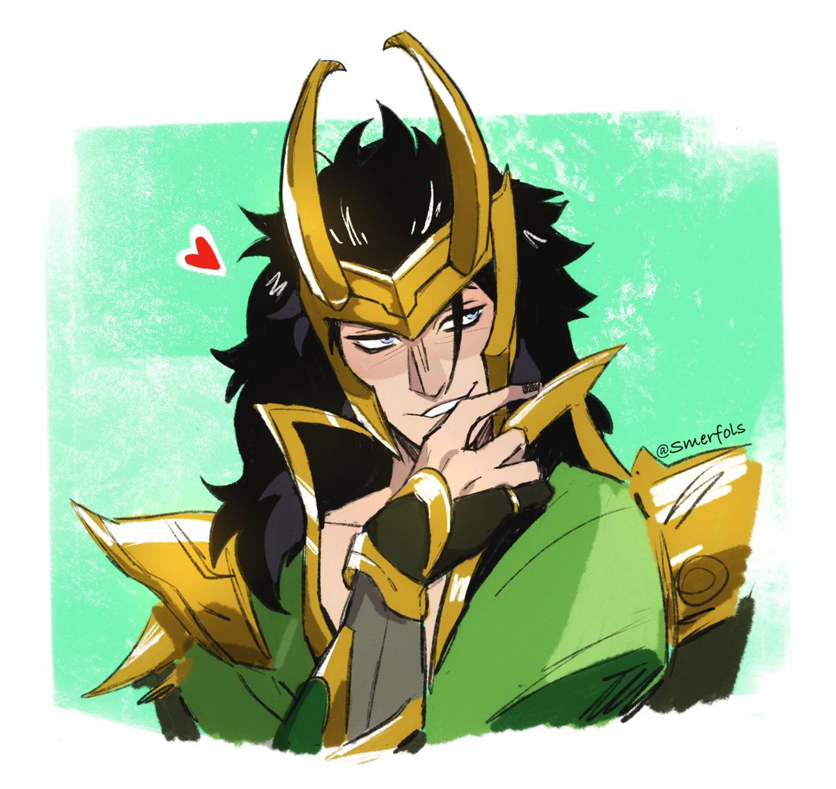 smerfols's tweet photo. Marvel Tokon Loki is so cunty I love him already https://t.co/aIoO4XNjaf
