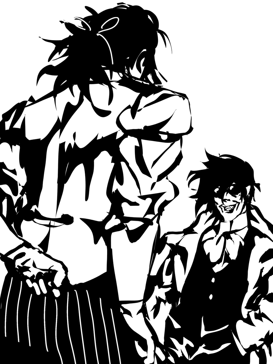 Piysek's tweet photo. #hellsing #waltercdornez #alucard https://t.co/PpLuXD5S2f