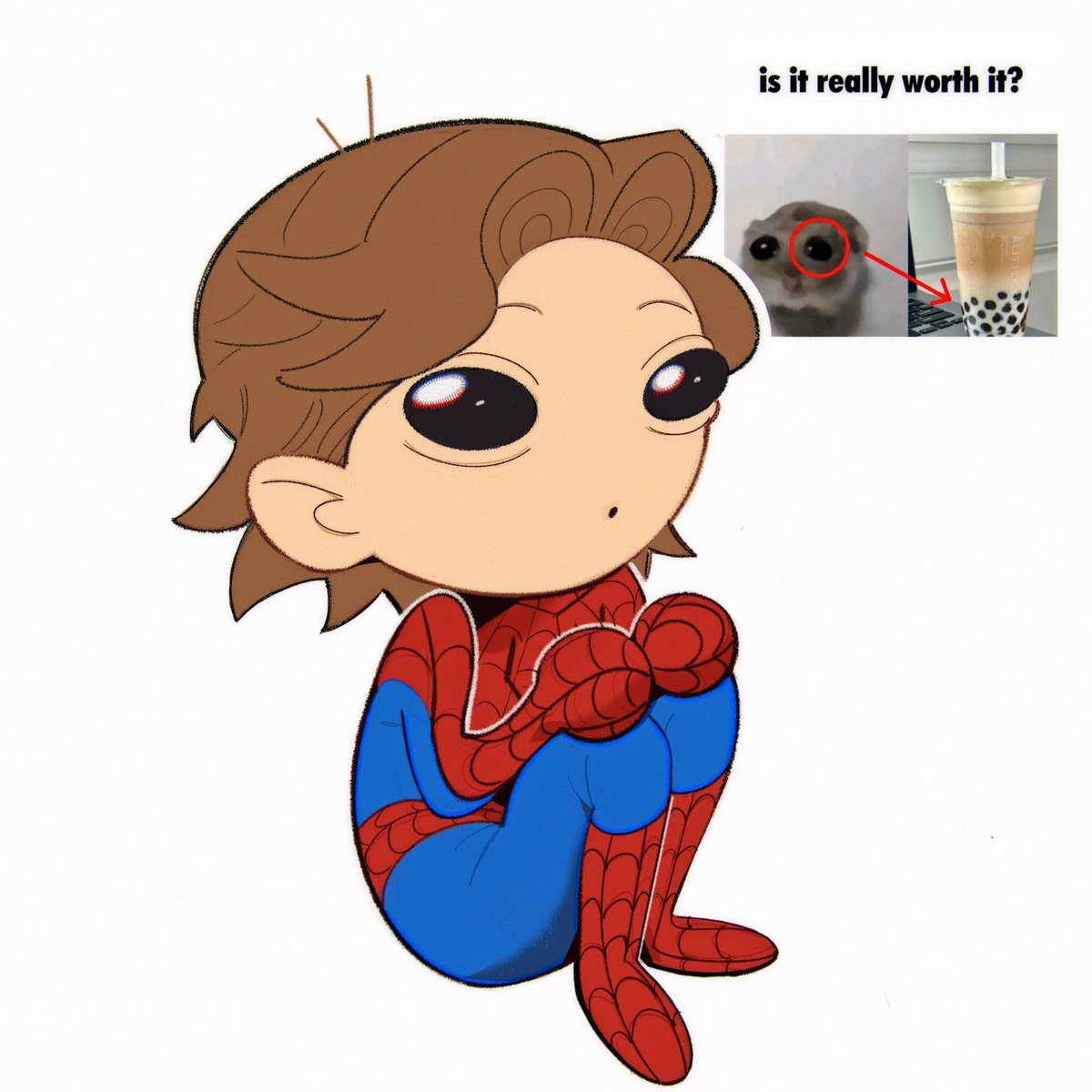 thecrazedpepper's tweet photo. super awesome #spiderman  fanart https://t.co/IEcFtFuyYL