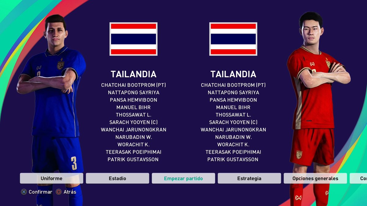 CrackenPES's tweet photo. Tailandia nuevos kits actualizados en efootball PES2021 

kits: @PleumPesKit https://t.co/qMMJgCRCgc