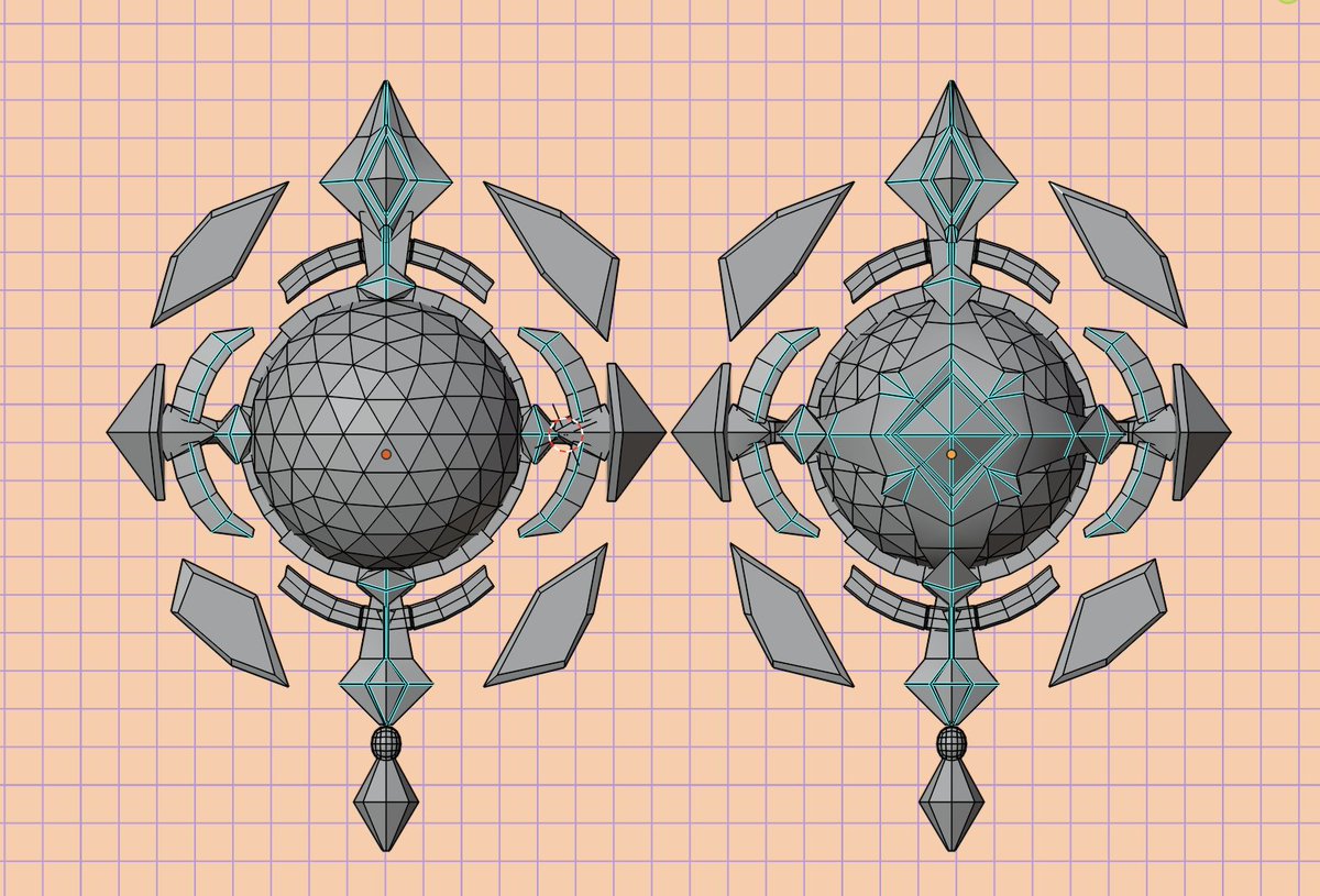SageXer0's tweet photo. I Hand textured/modelled this cool orb artifact https://t.co/QqaSXGq0vF