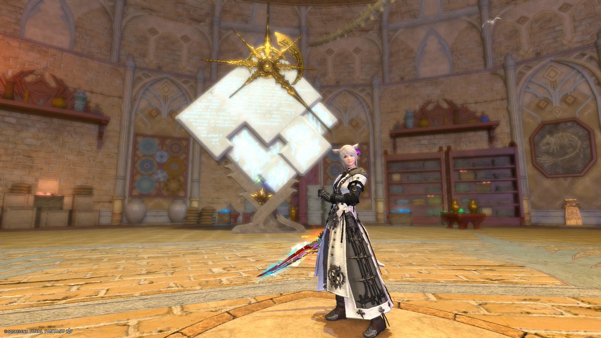 Altema1620's tweet photo. おはようございます！🌤
（久しぶりの #おはミコ ｗ）
ようやくクレセントアイル北部のいろいろが終わりました⚔
…夜勤明けのナレッジレベル上げは苦行だった💦

今日から午後勤～夜勤周りがあるけど頑張ってきます🔥
…お盆休み？そんなものはありません（笑）
#FF14 https://t.co/nkCCo5HyJO