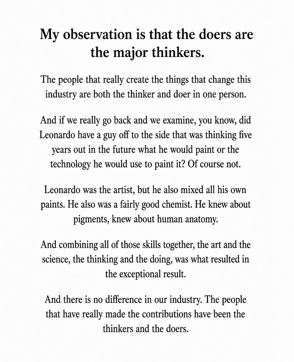 readswithravi's tweet photo. Steve Jobs: The doers are the major thinkers. https://t.co/CPPOIVJG9w