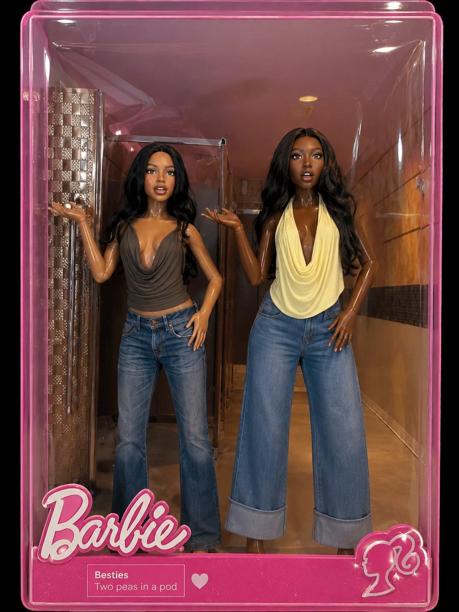 Memudzo's tweet photo. Barbie Besties
Melniya..halter tops are soo cute🤎💛 https://t.co/rviOk5Sqn3