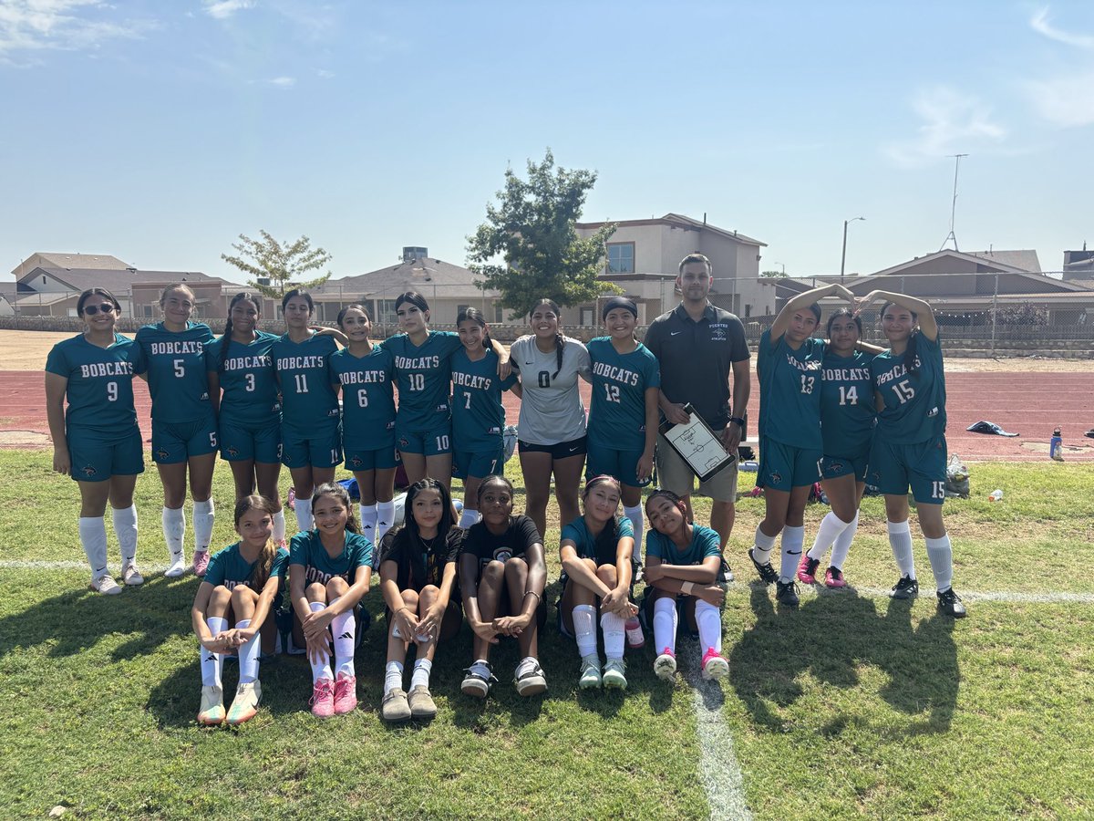 sduffy_sisd's tweet photo. Congratulations to our Bobcats 7th &amp; 8th grade girls soccer teams on a fantastic win @Puentes_MS ! 🐾⚽🏆 So much heart, hustle, and team spirit out there today. Proud of every player on and off the field! @ENFlores_MPMS https://t.co/W1YrqfcnFV