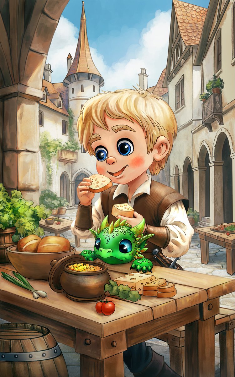 zamkadye's tweet photo. #DigitalArt #Illustration #Artist #ChildrensBook
Kceon Nika invites you to take a look at another illustration for a children's book.
We hope you'll enjoy it! ✨📖 https://t.co/E82n2hmFCs