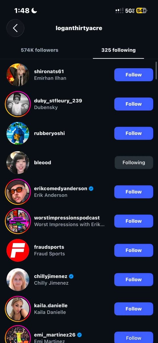 llampshadess's tweet photo. 🚨LEEOOD NEWS:

The creator of sml, Logan Thirtyacre is following king rascal bleood 

creds @deviatlng https://t.co/qLxlrVg5CK