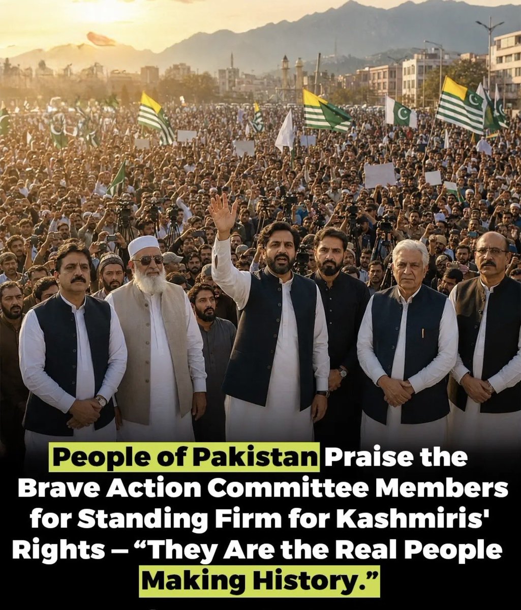 Musakhangiq8's tweet photo. People across Kashmir have continued to discuss the Joint Awami Action Committee's demands for political and economic rights. The group has sought reforms, better public services and greater accountability. Its movement has drawn significant public attention across the region. https://t.co/MHgpg116eX