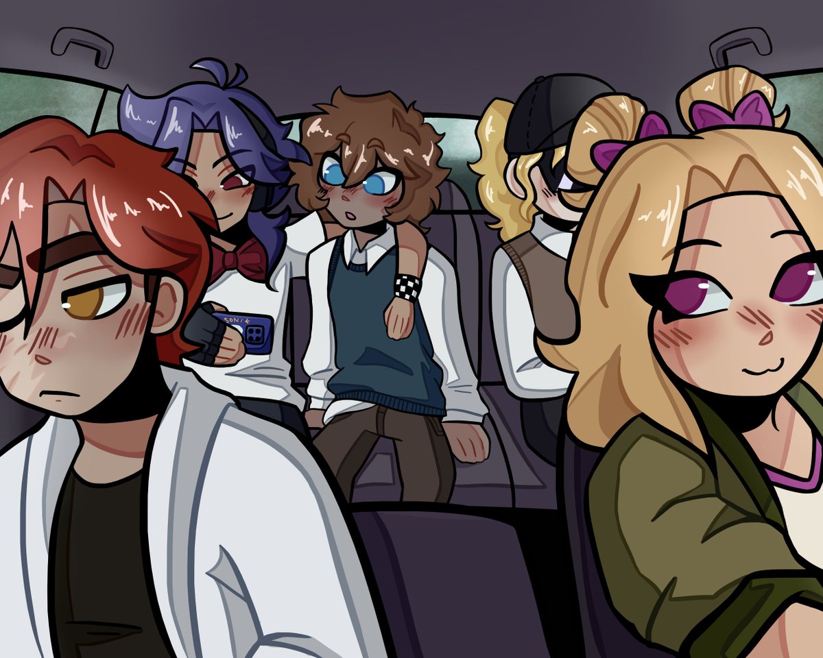 fnafAC's tweet photo. MUCHÍSIMAS GRACIAS POR LOS 100 SEGUIDORES 🎉 
Para celebrarlo y por el aniversario de FNAF, hemos traído un arte oficial de la banda!! 🎊🥂🎈
De verdad nos hace feliz el apoyo 💗
#FNAFAC #fnafanniversary #fnaf #fnafhs https://t.co/CYQu71hL8b