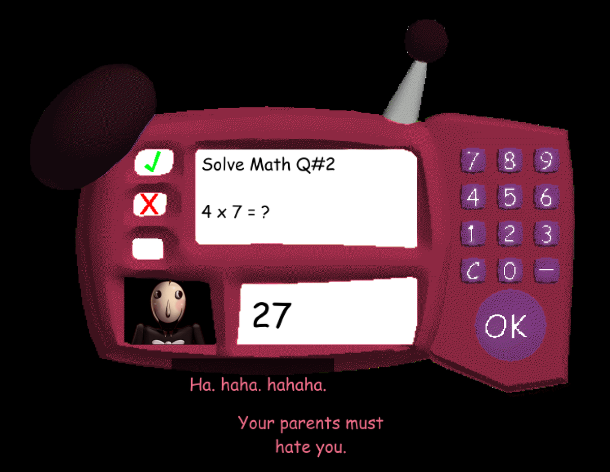 ShmorpMcdurgen's tweet photo. Wait who the fuck is this guy
#baldisbasics https://t.co/v17JZQf1fL