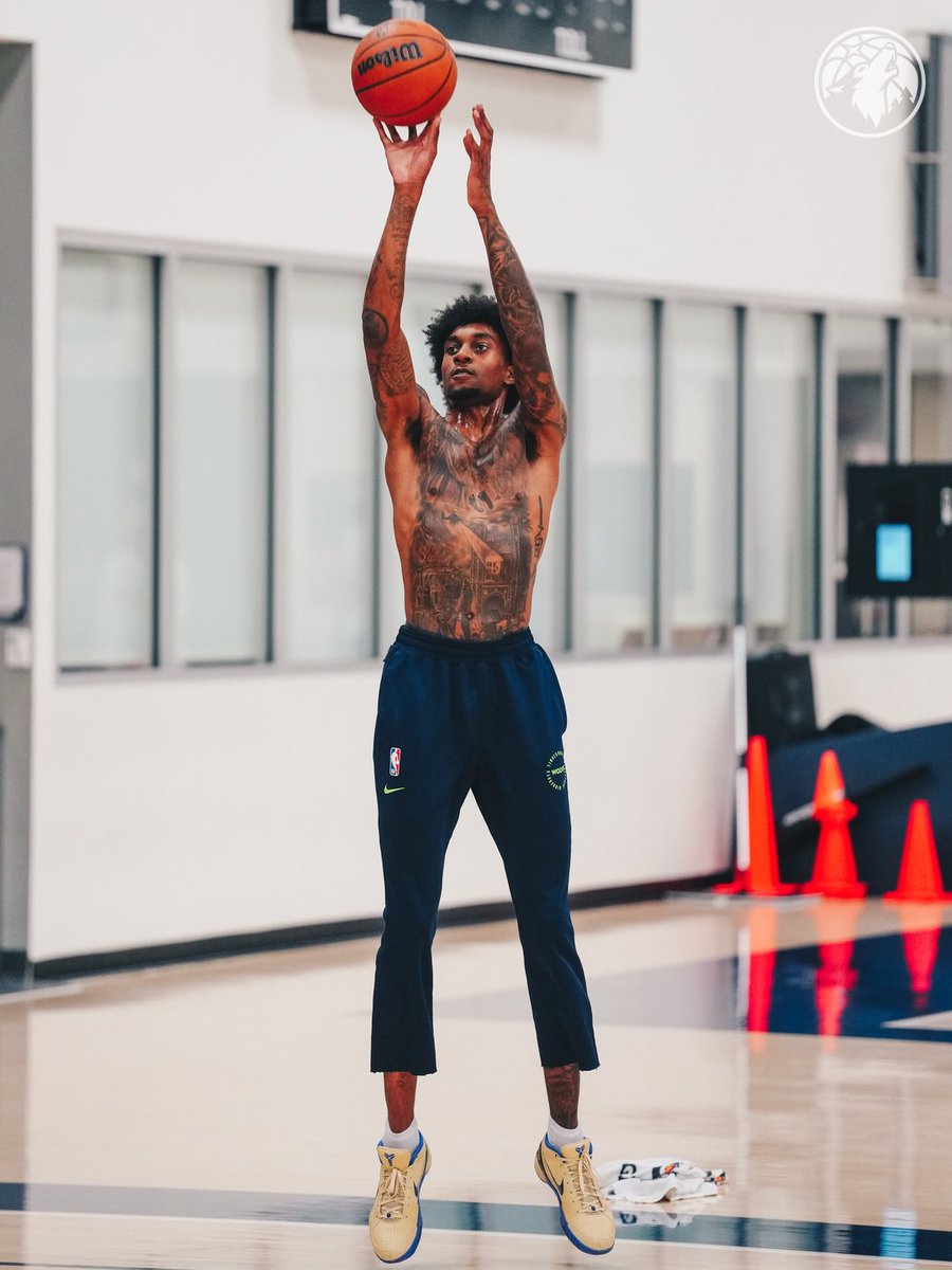 Timberwolves's tweet photo. work speaks. https://t.co/IlK3M3KT9U