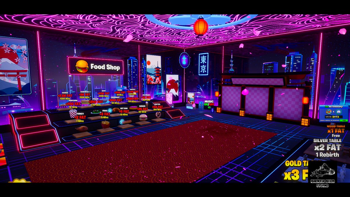 BBS_UGC's tweet photo. 🚀 COMMISSIONS ARE OPEN 🚀

⚡ Your vision. Our craft. Built in UEFN.

We brought the #TokyoEvent for #1FatPerClick to life in UEFN turning an idea into an immersive Fortnite experience. 🏙️🔥

🤝 In collaboration with @FreezyMaps 

🎮 Another unique experience crafted by Broken Bulb Studio.

From concept to creation, we build experiences designed to stand out. 💫

❤️ A huge thank you to the entire Broken Bulb team for the incredible work and dedication! 🔥

💡 Got an idea for your next UEFN project?

📩 DM us. Let’s build something 
unforgettable. 

#UEFN #Fortnite #FortniteCreative #GameDevelopment #BrokenBulbStudio