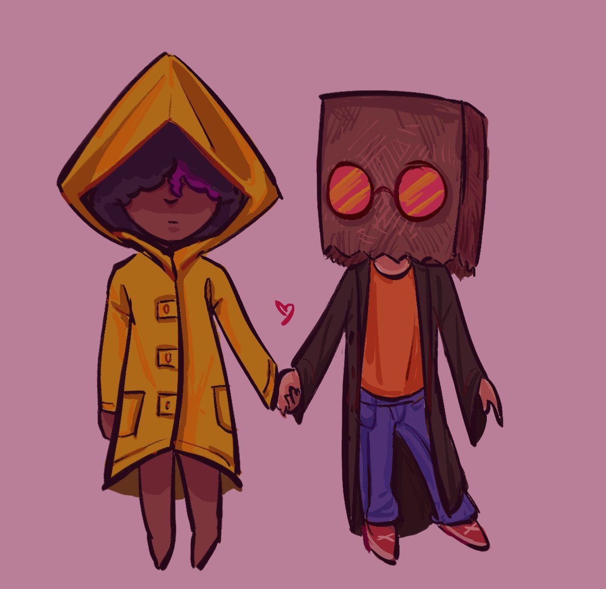 lagiticlinx's tweet photo. #squidswag as mono and six bc Ash is playing little nightmares
#ashswagfanart #squiddofanart https://t.co/Kfp4yfcvTD