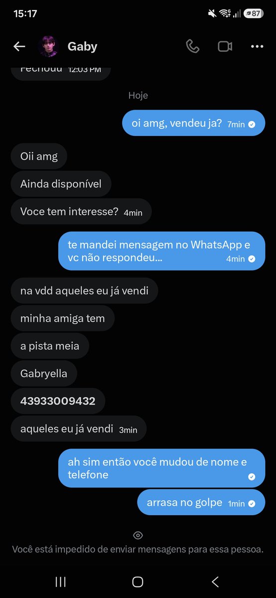 luccabrasil_'s tweet photo. @ gabyvyzii dando golpe nao comprem ingresso do bts dela viu lol https://t.co/UqiN8pWVnh