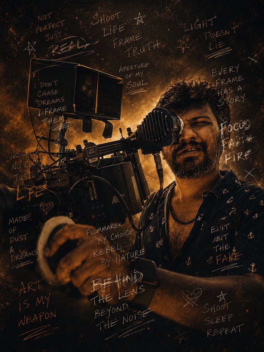 anandj's tweet photo. Behind the Lens...
#Cinematographer #Cinematography #Filmmaking #FilmMaker #BehindTheLens #VisualStorytelling #CinemaArt #CinemaLover #CameraLife #FilmLife #CinematicPortrait #CinematicArt #DirectorOfPhotography #DOP #ArriCamera #FilmSet #StoryThroughLight #anandjeeva https://t.co/YJkKST7CUu