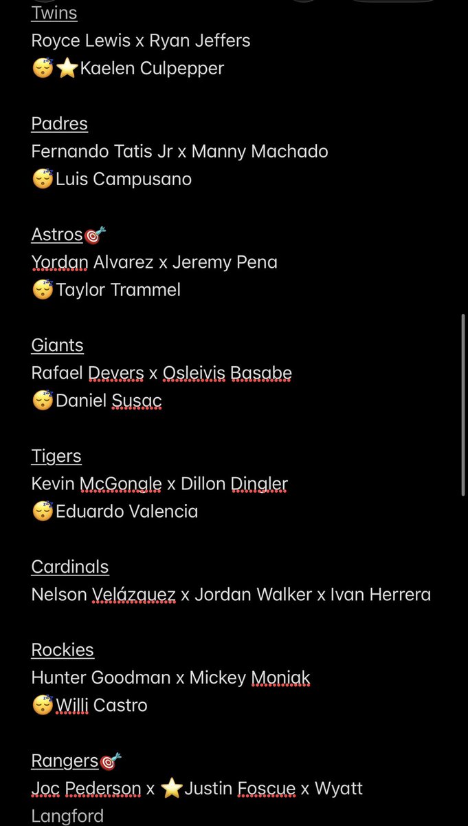 _JustSnaps's tweet photo. 8/8 Home Run List❗️💣

We still LIVE RN ❗️❕

Going over my straight 2 nd 3 piece for the day ⭐️

Thank you all for your support💯
Be safe tonight💯
🍀
Powered By
⚡️⚡️⚡️⚡️⚡️
@TheStarTool https://t.co/2cj8Ul4VIA