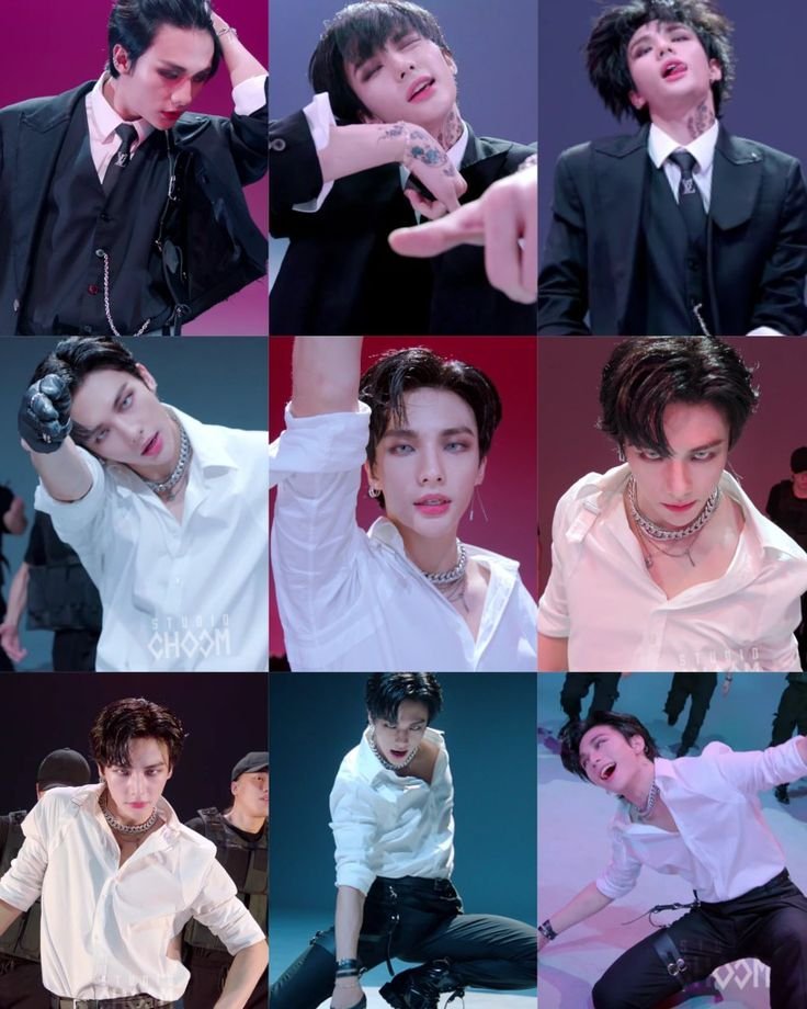 skzlover8's tweet photo. welcome back hyunjin motley crew te extrañé https://t.co/QEp37oeLAC