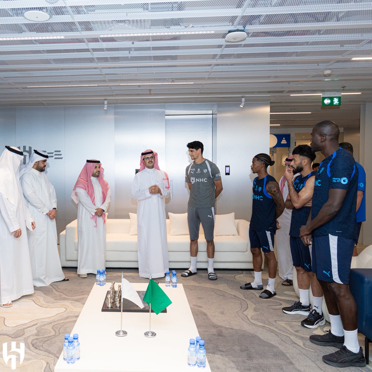 Alhilal_FC's tweet photo. 🔹 الهلال يستضيف الذهبيين في "مركز الماجدية الرياضي" 📄